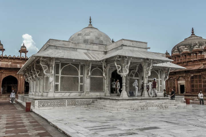 29 - India - Fatehpur Sikri - tumba de Salim Chishti